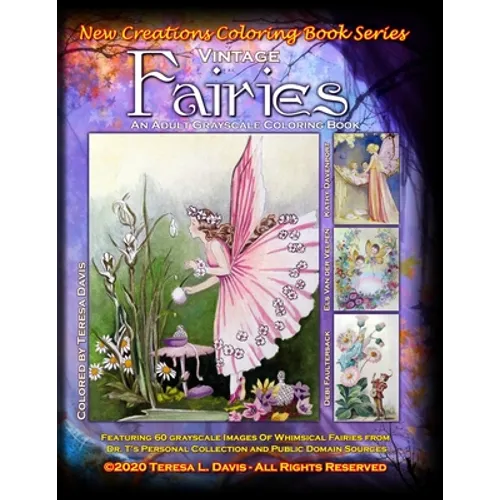 New Creations Coloring Book Series: Vintage Fairies