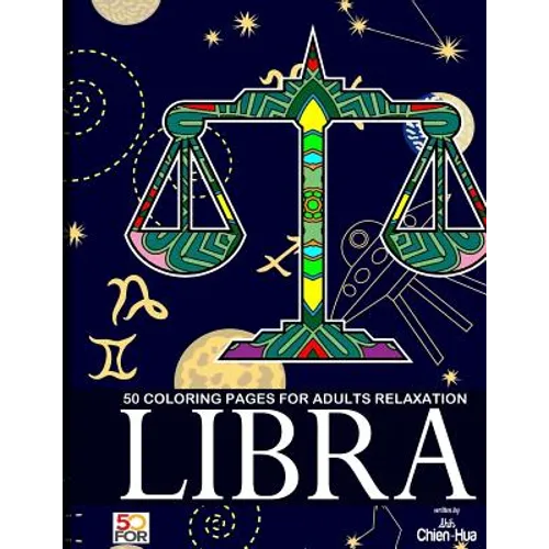 Libra 50 Coloring Pages For Adults Relaxation