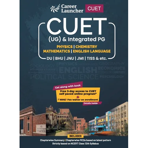 Cuet 2022: Physics, Chemistry, Mathematics and English - Guide