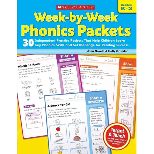 Week-By-Week Phonics Packets