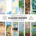 Famous Paintings Of Claude Monet Scrapbook Paper: Monet Art 8x8 Designer Scrapbook Paper Ideas for Decorative Art, DIY Projects, Homemade Crafts, Cool