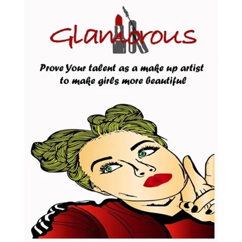 Glamorous girls: Makeup Coloring Book