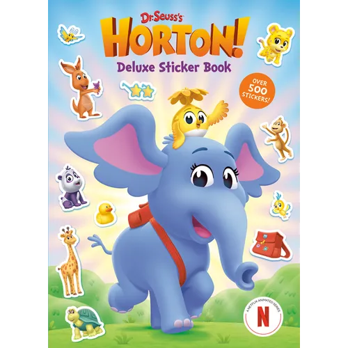 Dr. Seuss's Horton! Deluxe Sticker Book: A Sticker and Activity Book for Kids