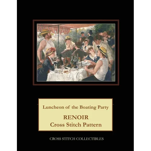 Luncheon of the Boating Party: Renoir cross stitch pattern