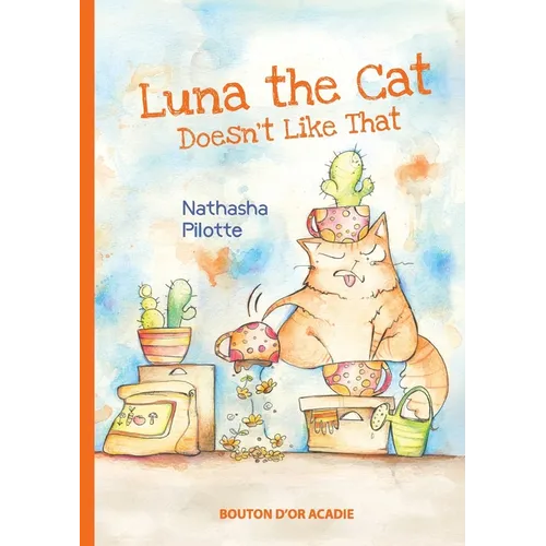 Luna the cat doesn't like that