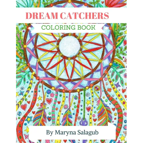 Dream Catcher coloring book for adults and kids