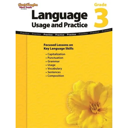 Language: Usage and Practice Reproducible Grade 3