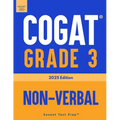 COGAT Grade 3 Non-Verbal: 3 Practice Tests Level 9