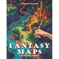 Fantasy Maps Coloring Book: Navigate and Color Your Adventures Fantasy Gaming and Escaping Into a World of Artistic Imagination