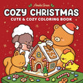 Cozy Christmas: Cute & Cozy Coloring Book for Adults and Teens