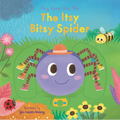 The Itsy Bitsy Spider: (A Classic Nursery Rhyme Board Book with Interactive Sliders and Qr Code for Instrumental and Vocal Versions - For Babies and T