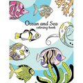 Ocean and Sea Coloring Book: Underwater Animals Activity and Coloring Book