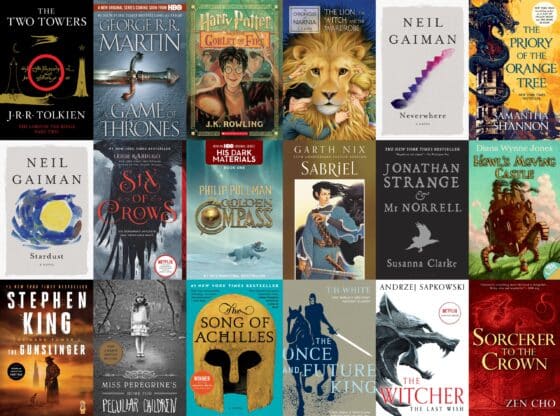 The 50 Best Fantasy Books Of All Time | Black & Barhe Bookstore