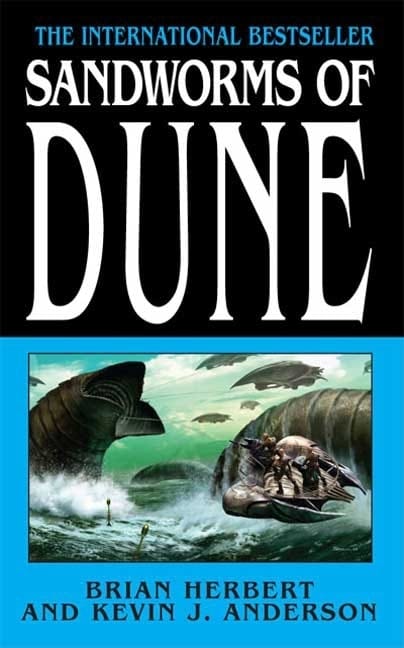 Sandworms of Dune book cover
