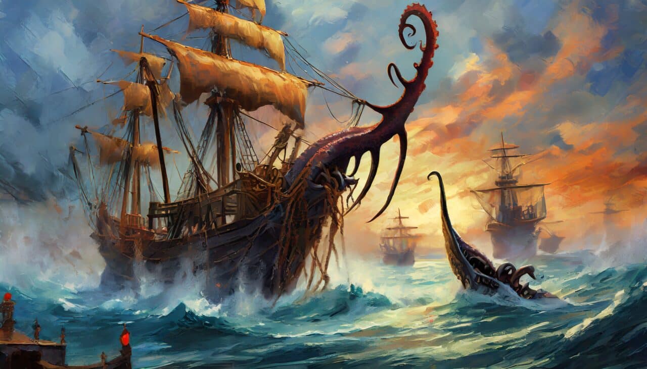 kraken pirate ships